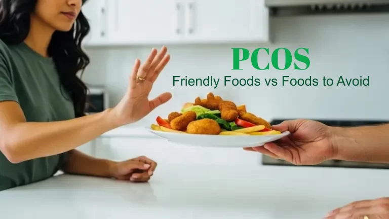 PCOS-friendly foods vs foods to avoid